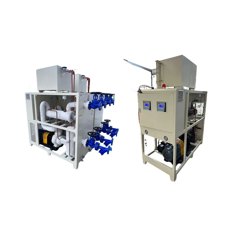 Vattenkylt skruvkylsystem Industriell kylmaskin